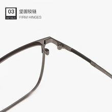 Загрузить изображение в средство просмотра галереи, SHINU Brand Multifocal Lens Glasses Titanium Near and Far Multifocal Eyeglasses for Men Titanium Prescription Glasses Customized