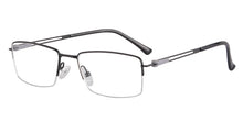 Загрузить изображение в средство просмотра галереи, Men's glasses half frame myopia prescription glasses with lenses blue light blocking computer glasses prescription minus power