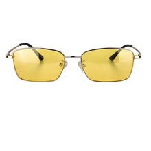 Загрузить изображение в средство просмотра галереи, Night Vision Sunglasses Men Titanium Driving Glasses for Vision Blue Light Blocking Computer Glasses Yellow Lens Fishing Eyewear