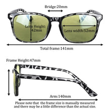 Load image into Gallery viewer, SHINU Plus Reading Glasses Smart Vision Glasses Blue Light Blcoking Glasses Men Yellow Lens Blocking Harmful Blue Light Only