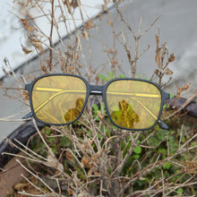 Загрузить изображение в средство просмотра галереи, SHINU Square Shape Blue Light Glasses Yellow Lens Night Vision Red Lens Better Sleep Orange Lens Blue Light Glasses Gaming