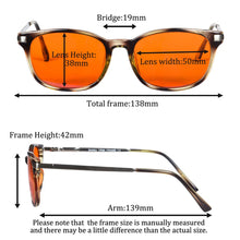 Load image into Gallery viewer, SHINU FL-41 Migraine Glasses Women Photochromic Sunglasses Purple Color Glasses for Photophobia Eye Strain Tr90 Frame 138mm