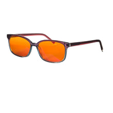 Load image into Gallery viewer, Anti Light Blue Glasses Without Degree Orange Lens Computer Work Glasses Red Lenses Breathe Better To Sleep Acetate Glasses Men