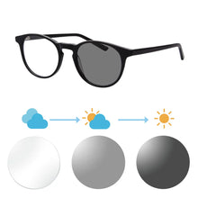 Загрузить изображение в средство просмотра галереи, SHINU Multifocal Grade Glasses Near and Far Reading Glasses Women Presbyopic Glasses Woman Acetate Frame Prescription Lenses