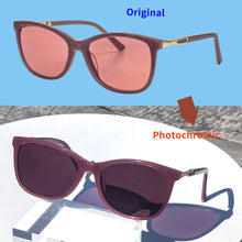 Load image into Gallery viewer, SHINU Photochromic FL-41 Migraine Glasses for Light Sensitivity Photophobia Anti Blue Light Transition Sunglasses Women
