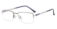 Загрузить изображение в средство просмотра галереи, Men's glasses half frame myopia prescription glasses with lenses blue light blocking computer glasses prescription minus power