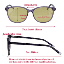 Load image into Gallery viewer, Photochromic Polarized Sunglasses Yellow Lenses Blue Light Blocking Night Vision For Driving Brown Lenses Glasses For Outdoor