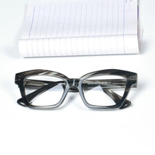 Загрузить изображение в средство просмотра галереи, SHINU Better Sleep Blue Light Blocking Glasses Men Red Lenses Anti Green Light Orange Clear lens acetate frame computer eyewear