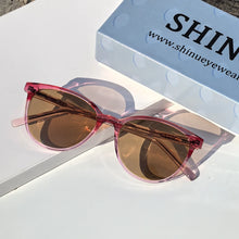 Загрузить изображение в средство просмотра галереи, Cat Eye Acetate Sunglasses Woman Day and Night Driving Glasses Photochromic Sunglasses Woman Blue Light Computer Glasses 136mm