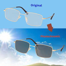 Load image into Gallery viewer, Progressive Multifocal Reading Glasses Men Y2k Glasses Metal Frame progressive lenses automatic adjustment lunette progressive