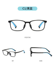 Carregar imagem no visualizador da galeria, Square Shape Kids Glasses Blue Light Blocking Glasses Children with Hyperopia and Amblyopia Prescription Glasses 129mm Wide