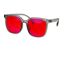 Carregar imagem no visualizador da galeria, SHINU Women red lenses fashion glasses and orange lens glasses anti blue light for better sleep Improve Insomnia Acetate frame