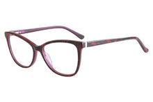 Load image into Gallery viewer, Progressive multifocal reading glasses women acetate frame with spring hinge myopia glasses blue light blcoking for computer