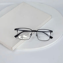 Загрузить изображение в средство просмотра галереи, Standard Prescription Glasses Men Titanium Progressive Multifocal Reading Glasses for Man Square Eyeglass Frame Big Size 141mm