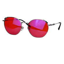 Load image into Gallery viewer, Better Sleep Glasses Red Lenses Long Time Working Orange Lensesround Frame Metal Eyeglasses Blue Light Color Lenses with Recipe