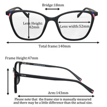 Загрузить изображение в средство просмотра галереи, SHINU Women Optical Glasses with Recipe Multifocal Reading Lenses Custom Myopia Astigmatism Glasses Women Prescription Glasses