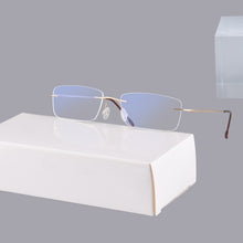 Загрузить изображение в средство просмотра галереи, Мужские очки SHINU в титановой оправе, очки без оправы, MR-7, очки с полимерными линзами, очки по рецепту, прогрессивные очки для чтения, мужские очки