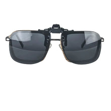 Загрузить изображение в средство просмотра галереи, Big Size Square Shape Red Lens Clip on Better Sleep ClipOn Orange Lens Yellow Driving Lenses Black Polarized Sunglasses Clip On