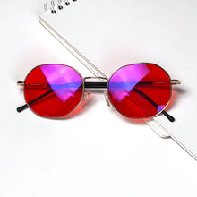 Загрузить изображение в средство просмотра галереи, SHINU Round Glasses Blue Light Glasses Men Women Blue Light Protection Lenses Orange Red Glasses Anti Green Light for Good Sleep