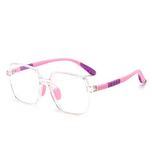 Загрузить изображение в средство просмотра галереи, Blue Light Blocking Computer Glasses for Kids Square Shape Fashion Glasses Myopia Presbyopia Prescription Glasses for Boy Gril