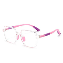 Загрузить изображение в средство просмотра галереи, Blue Light Blocking Glasses for Kids Square Shape Fashion Glasses Myopia Presbyopia Custom Prescription Glasses for Boy Gril