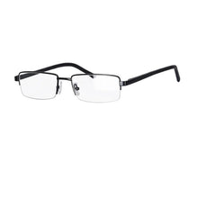 Загрузить изображение в средство просмотра галереи, Glasses Man Men's Reading GLasses Prescription Lenses Myopia Grade Half Frame Metal Eyeglasses Spring hinge Glasses for men