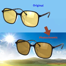 Load image into Gallery viewer, SHINU Photochromic Brown Yellow Lens Night Vision Driving Glasses Women Blocking Blue Light for Computer Working Polarized