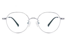 Загрузить изображение в средство просмотра галереи, Титановая оправа, мужские прогрессивные мультифокусные очки для чтения, синие светофильтры, фотохромные очки по рецепту, дизайнерские очки