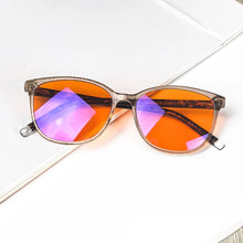 Load image into Gallery viewer, Red Glasses for Women Orange Gaming Glasses Blue Light Filter Computer Work Glasses Red Lenses Acetate Y2k Glasses for Women