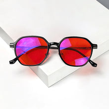 Carregar imagem no visualizador da galeria, SHINU Titanium Glasses Women Better Sleep Glasses Red Lens Glasses Anti Blue Light To Sleep Better Help Healthy Sleep Wife Gift