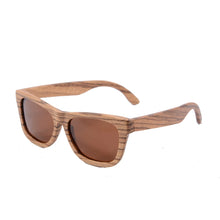 Carregar imagem no visualizador da galeria, SHINU Women sunglasses polarized nature wood sun glasses handmade Zebra wood man sunglass Polarized lenses sunglasses new in