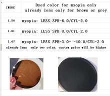 Загрузить изображение в средство просмотра галереи, SHINU 1.56-1.74 Prescription Glasses Lenses Ultra Thin Aspheric HC TCM UV Resin Eyeglasses Lenses For Myopia Hyperopia SH1001