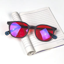 Load image into Gallery viewer, SHINU Women Glasses Red Lens for Better Sleep Orange Lenses Gaming Glasses Blue Light Filter Computer Glasses Custom Recipe