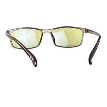 Carregar imagem no visualizador da galeria, SHINU Smart Lens Reading Glasses for Man Blocking Harmful Blue Light Release Beneficial Blue Light EMS TR90 Glasses for Men