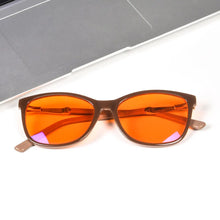 Load image into Gallery viewer, Aectate Glasses Women Blue Light Blocking Computer GLasses Red Lenses for Good Sleep Orange for Long Time Cr39 No Color Lenses