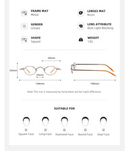 Загрузить изображение в средство просмотра галереи, Small Round Women Men Reading Glasses with Diopters Customized Prescription Glasses Astigmatism Diopter Myopia 1.0 Reading 2.0