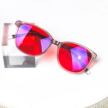 Load image into Gallery viewer, Red Glasses for Women Orange Gaming Glasses Blue Light Filter Computer Work Glasses Red Lenses Acetate Y2k Glasses for Women