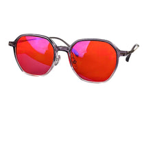 Carregar imagem no visualizador da galeria, SHINU Titanium Glasses Women Better Sleep Glasses Red Lens Glasses Anti Blue Light To Sleep Better Help Healthy Sleep Wife Gift