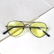 Load image into Gallery viewer, blue light blocking glasses man women better sleep red glasses orange lens computer glasses yellow lens daytime working glasses