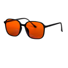 Загрузить изображение в средство просмотра галереи, SHINU Square Shape Blue Light Glasses Yellow Lens Night Vision Red Lens Better Sleep Orange Lens Blue Light Glasses Gaming