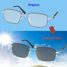 Load image into Gallery viewer, Progressive Multifocal Reading Glasses Men Y2k Glasses Metal Frame progressive lenses automatic adjustment lunette progressive