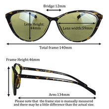 Carregar imagem no visualizador da galeria, SHINU Cat Eye Reading Glasses Woman Intelligent Anti Blue Light Reading Glasses Blocking Harmful Blue Light Only