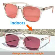 Carregar imagem no visualizador da galeria, SHINU FL41 Tinted Glasses FL-41 Migraine Glasses Block 480-520nm Blue Green Light Anti Photophobia Tint Color Sunglasses Women