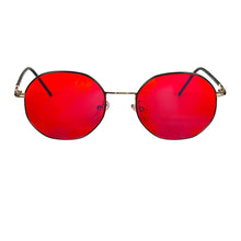 Загрузить изображение в средство просмотра галереи, SHINU Round Glasses Blue Light Glasses Men Women Blue Light Protection Lenses Orange Red Glasses Anti Green Light for Good Sleep