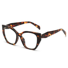 Загрузить изображение в средство просмотра галереи, Fashion Anti-blue Light Glasses Women Computer Glasses Frame Retro Prescription Multifocal Glasses Single Vision Myopia