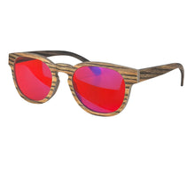Load image into Gallery viewer, Blue Light Blocking Wooden Frame Glasses Red Lens for Pre-Sleep Orange Lens for Long Time Night Work & Gaming