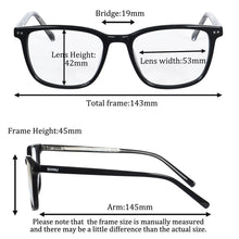 Загрузить изображение в средство просмотра галереи, SHINU Progressive Multifocal Reading Glasses Acetate Glasses custom prescription glasses men women unisex fashion glasses