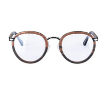 Load image into Gallery viewer, wooden glasses frame for men wooden handmade prescription glasses vintage Original eyewear nature wood eyeglasses frame for man
