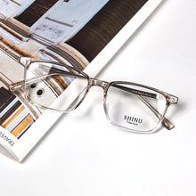 Carregar imagem no visualizador da galeria, SHINU Smart Multifocal Grade Glasses Near and Far Titanium Frame Prescription Glasses for Men Intelligent Progressive Lenses