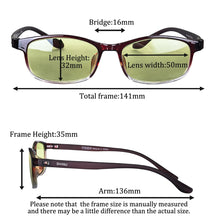 Carregar imagem no visualizador da galeria, SHINU Smart Lens Reading Glasses for Women Blocking Harmful Blue Light Release Beneficial Blue Light EMS TR90 Glasses for Women